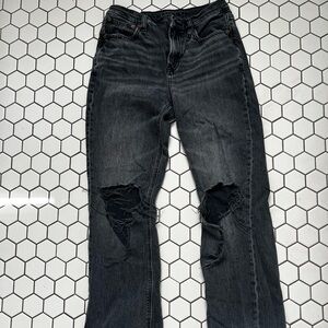 black american eagle jeans size 2